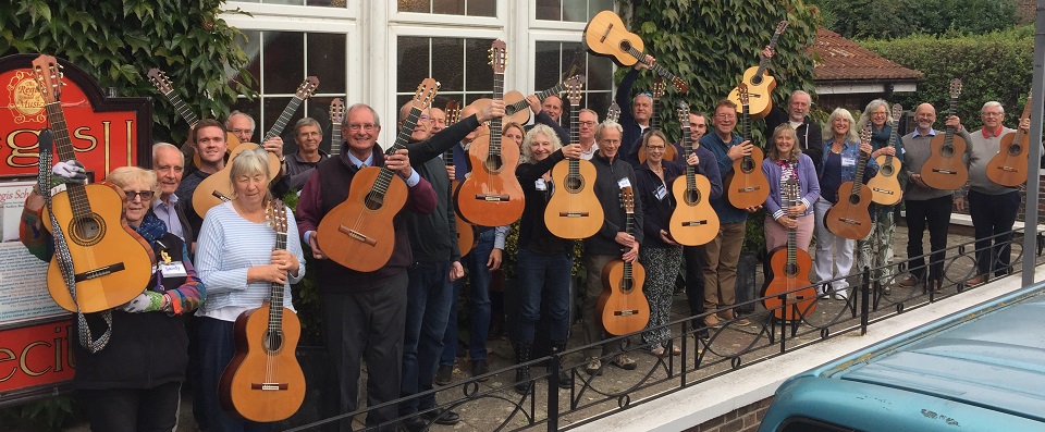 The Dorset Guitar Society members